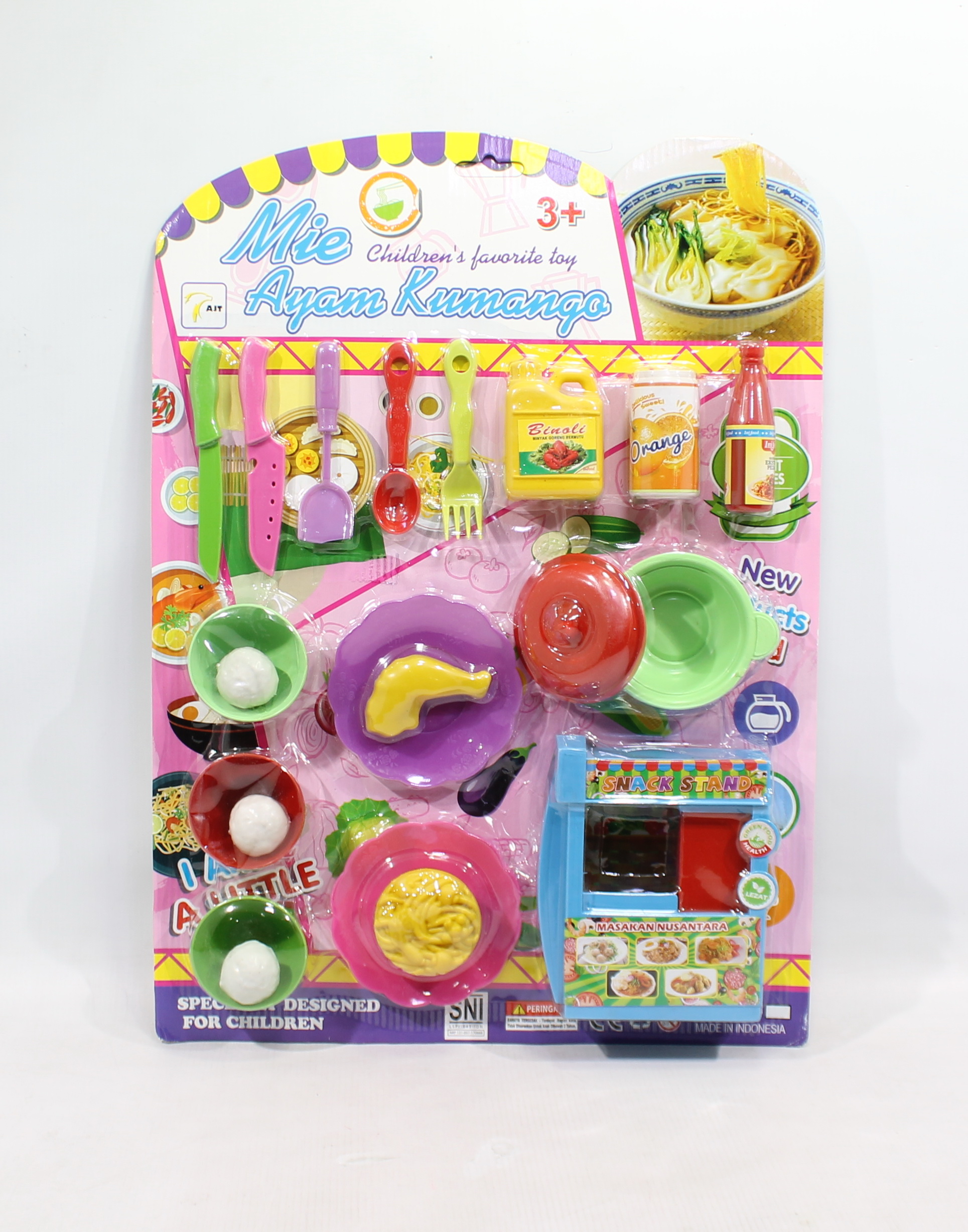 Gerobak Set Mie Ayam Kumango Press @48