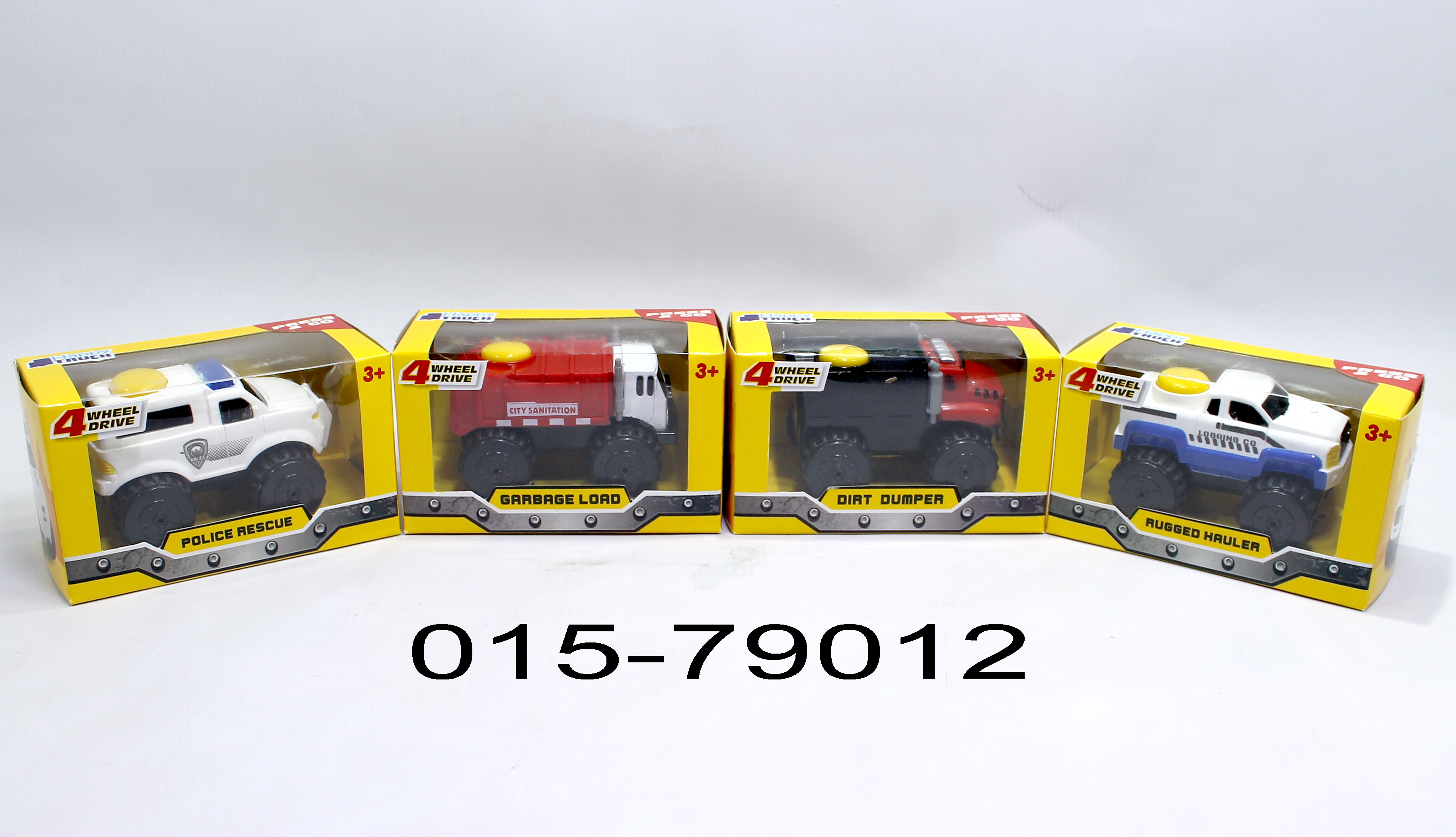 B/o Happy Truck 4 Wheel Drive Box Window @75