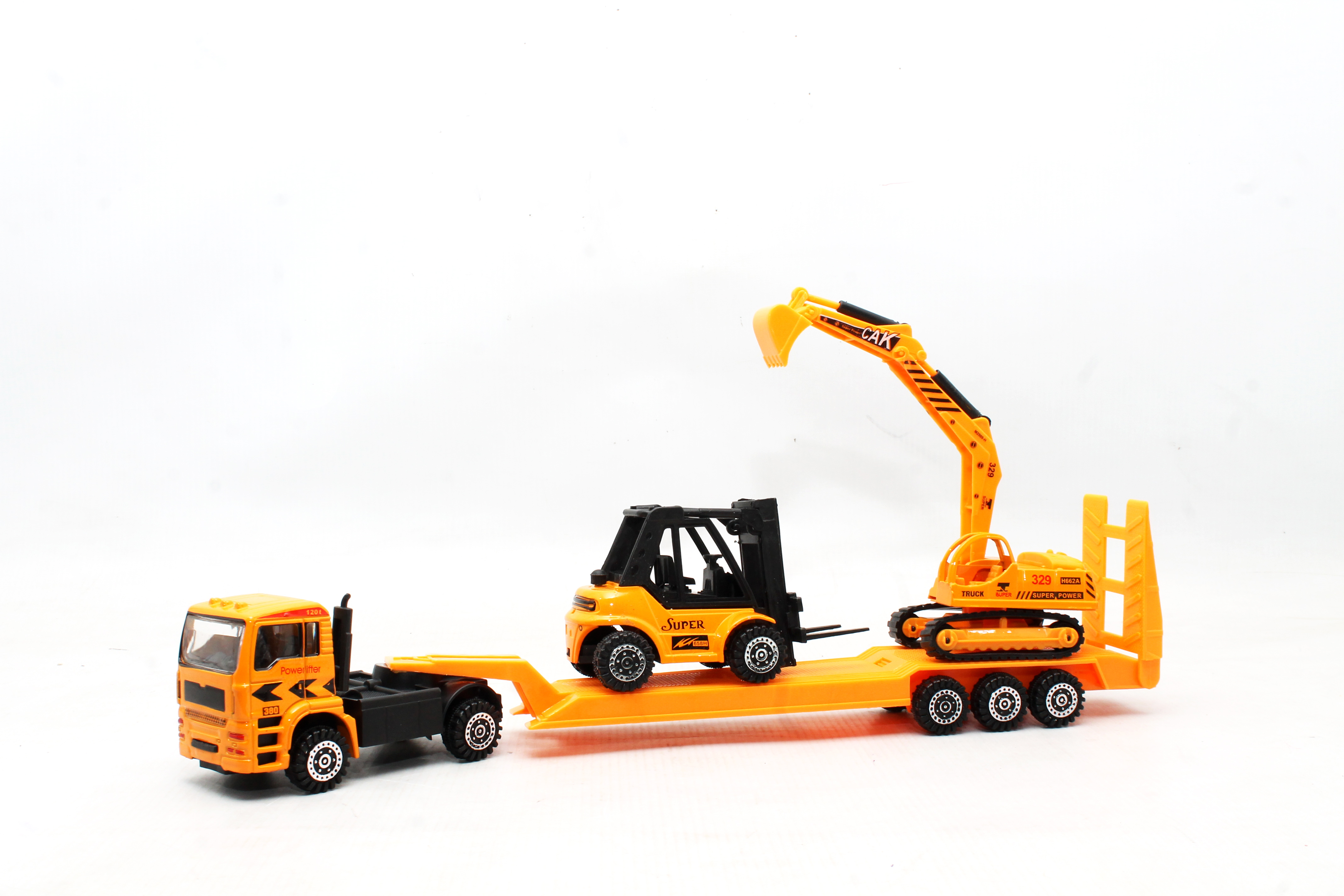 Truk Trailer + Truk Kontruksi 2pcs Box Wind @36