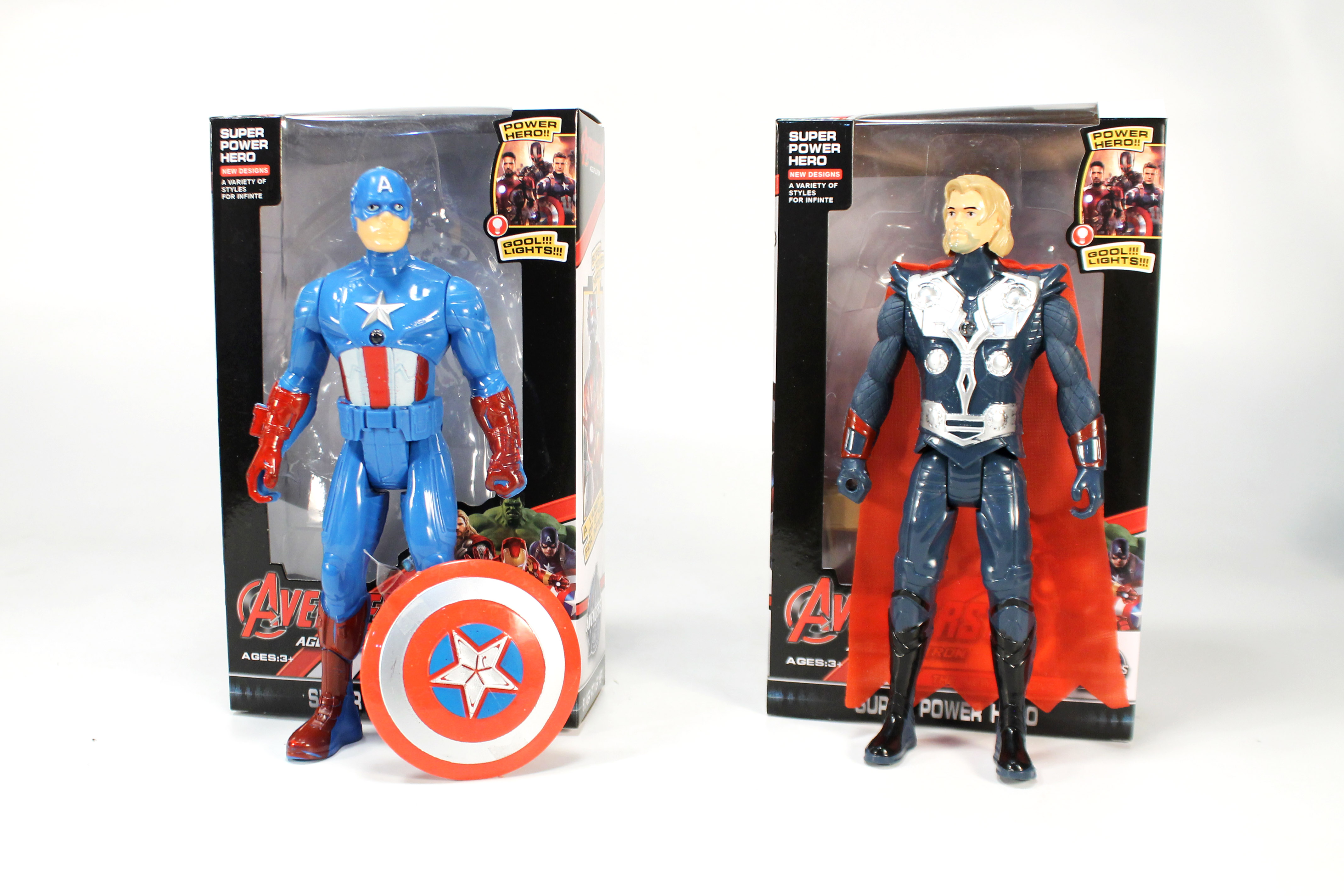 ^B/O Avangers Sedang 4 Age Of Ultron 4karakter Box Window @252