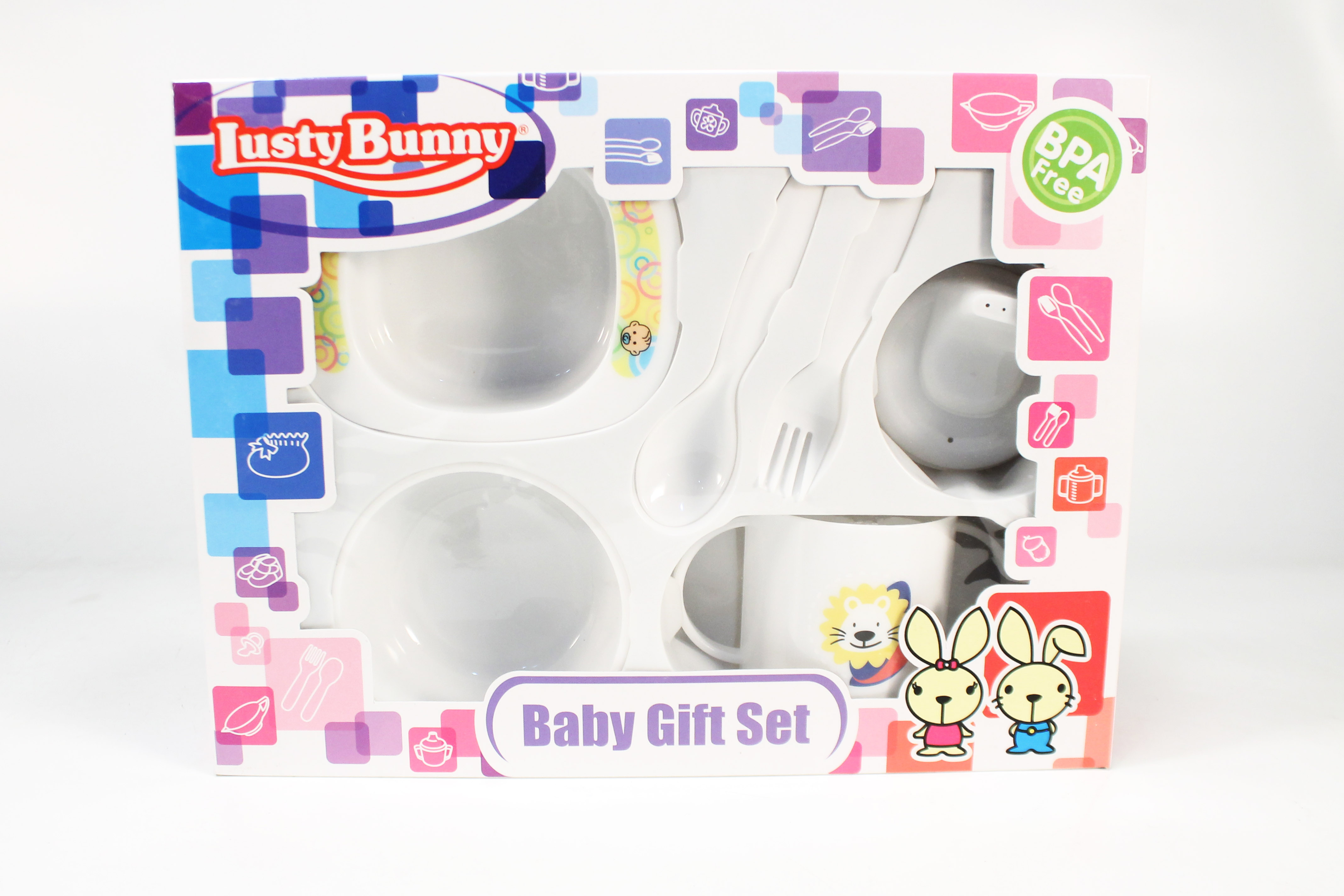 Feeding Set 6pcs Lusty Bunny Box Wind @12