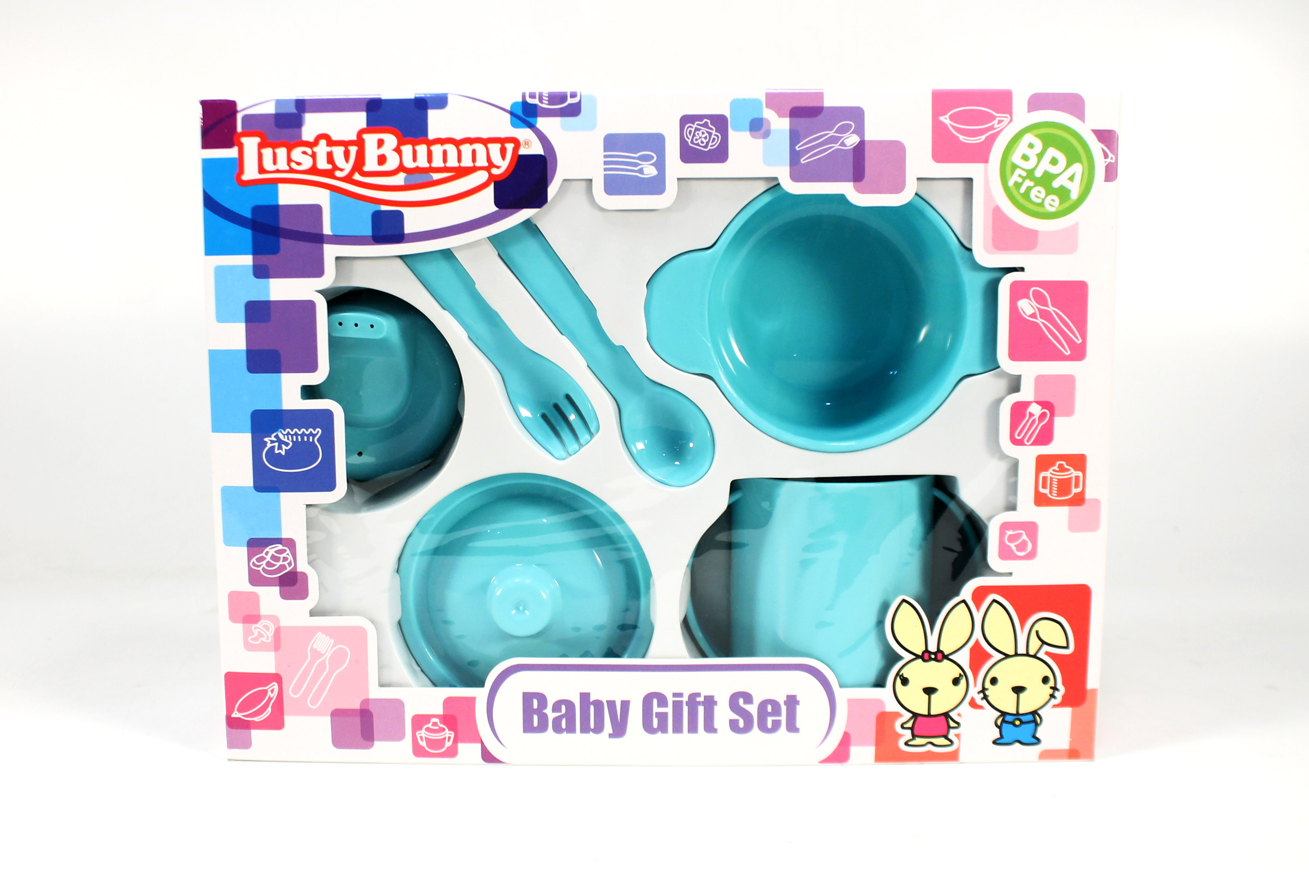 Feeding Set 6pcs Lusty Bunny Box Wind @12