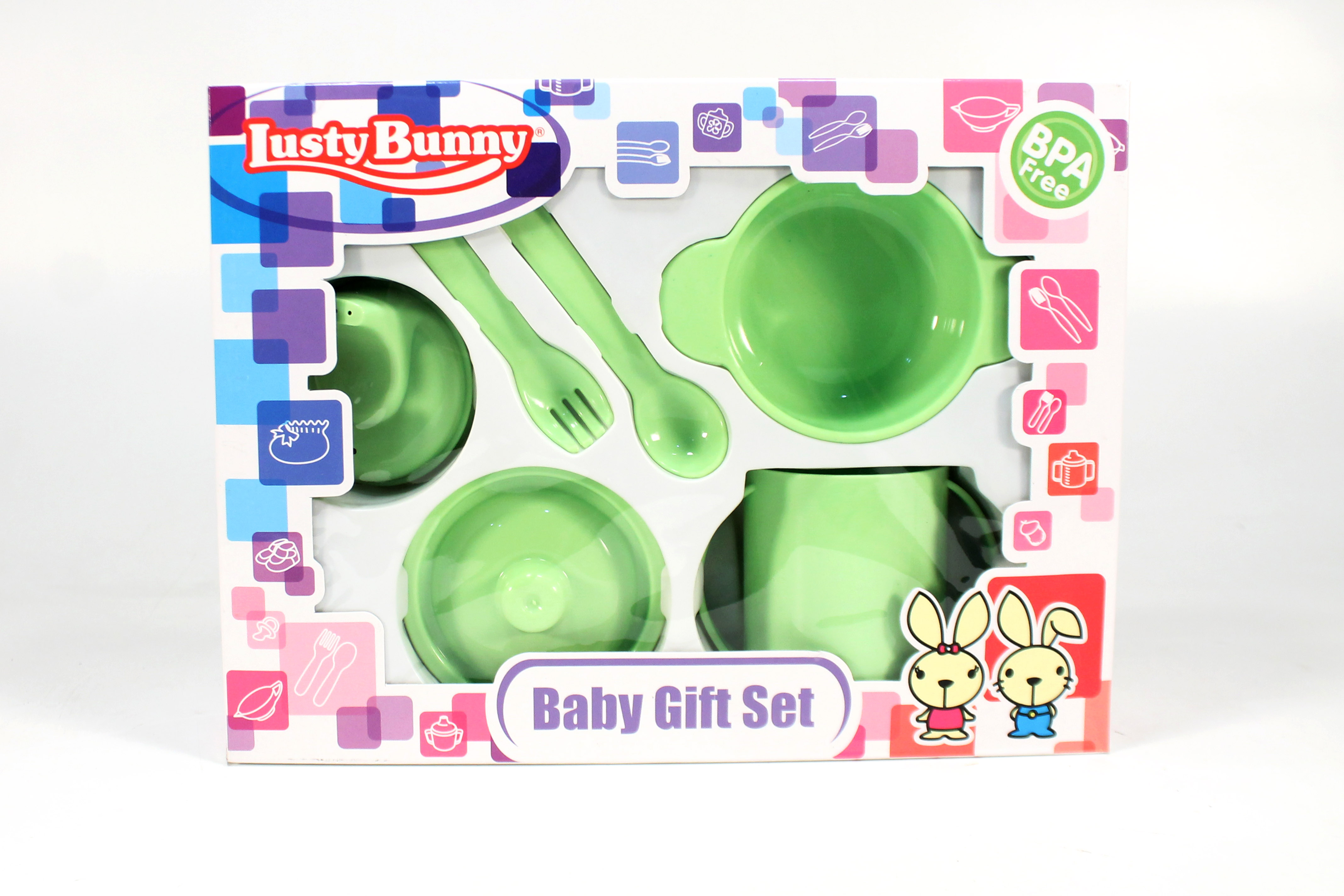 Feeding Set 6pcs Lusty Bunny Box Wind @12