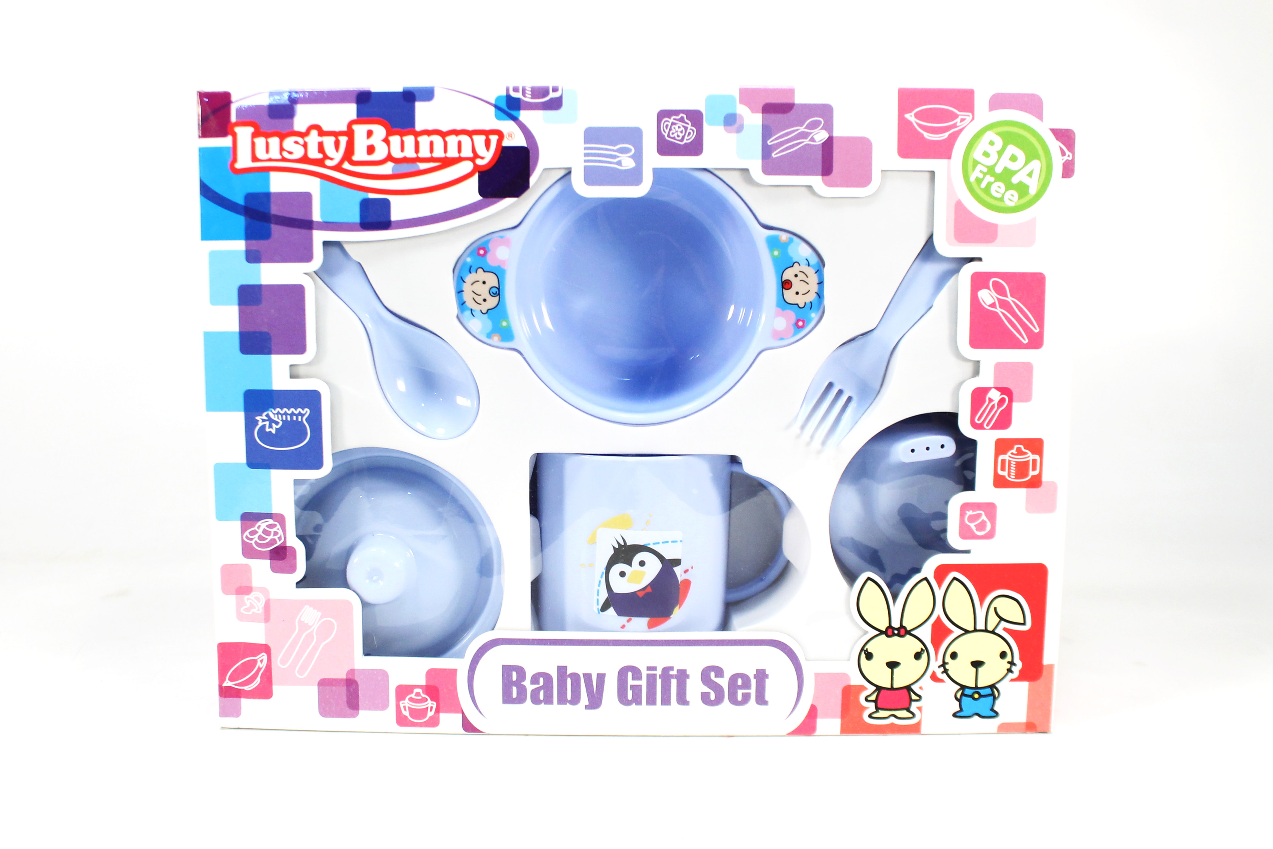 Feeding Set 6pcs Lusty Bunny Box Wind @12