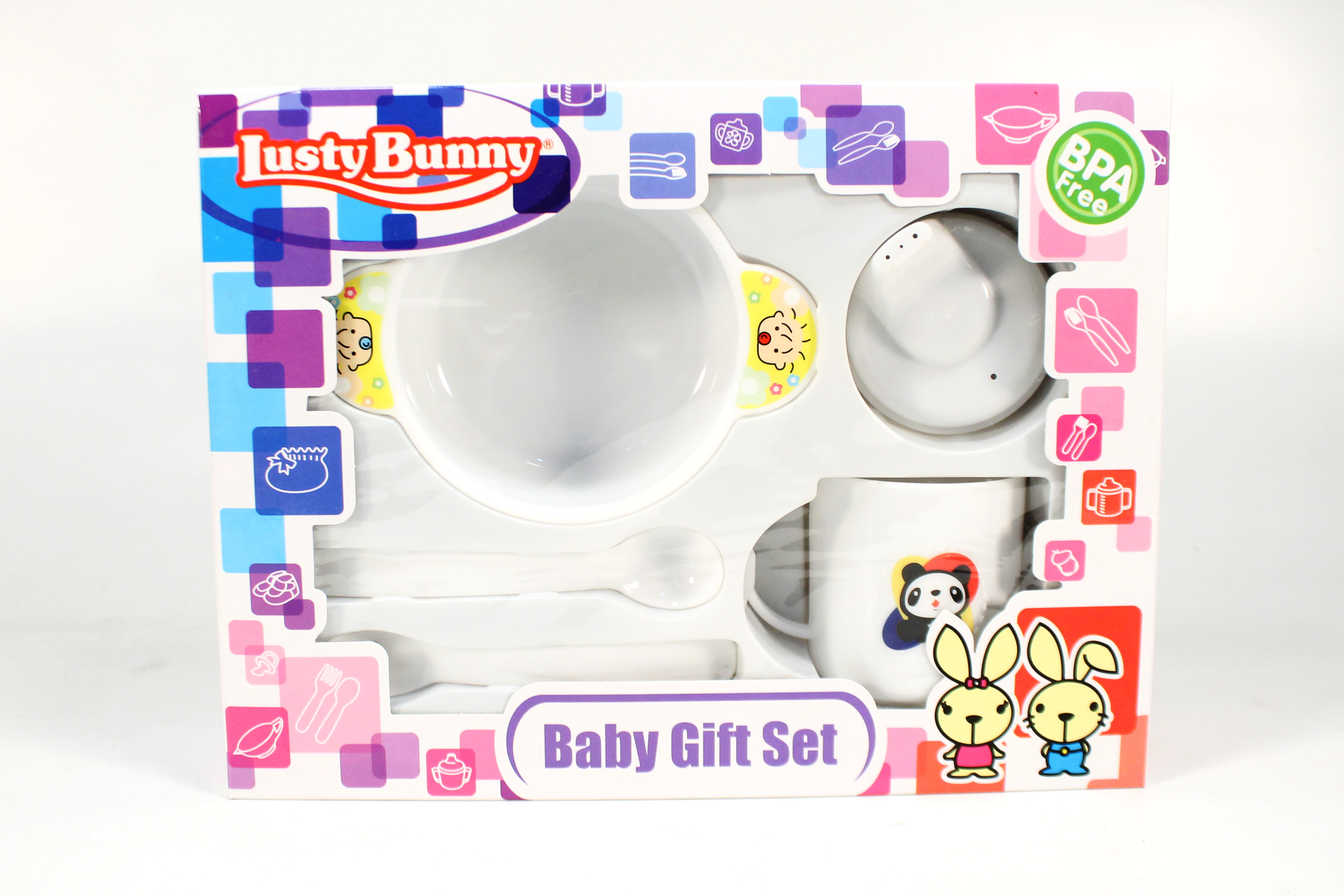 Feeding Set 5pcs Lusty Bunny Box Wind @12