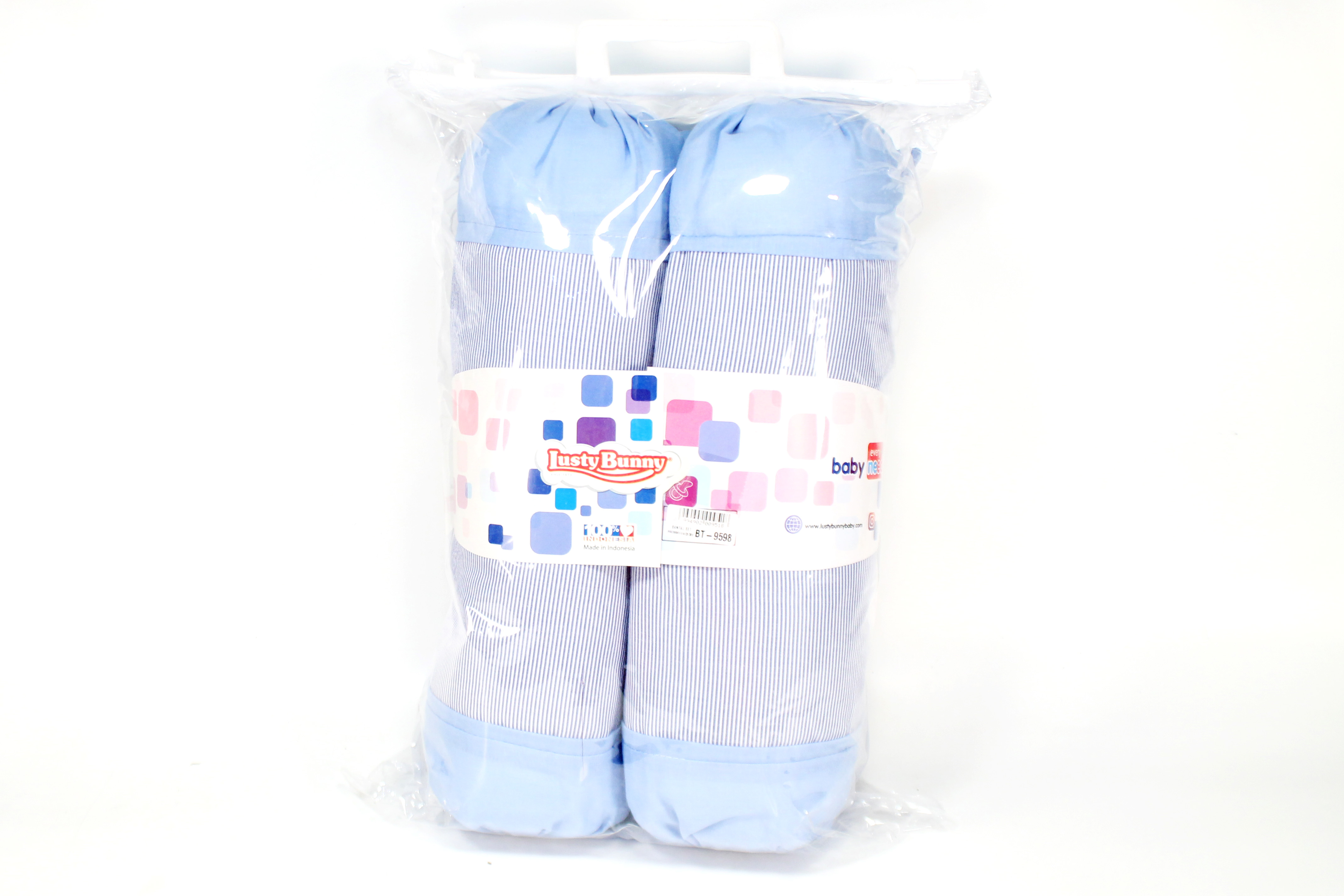 Bantal+Guling Set Stripe Lusty Bunny Ktg @6