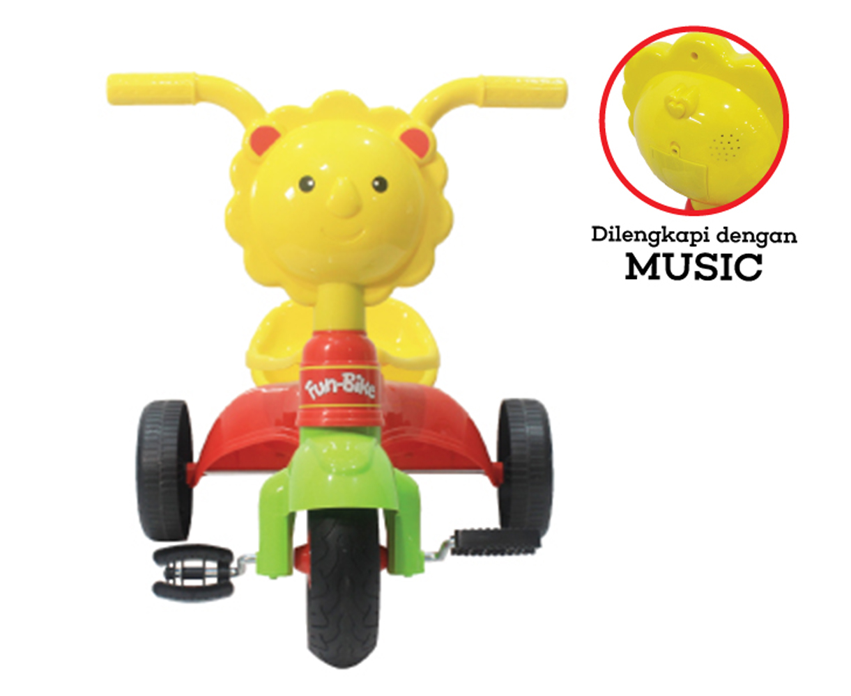 Funbike Lion + Music Ktg @8