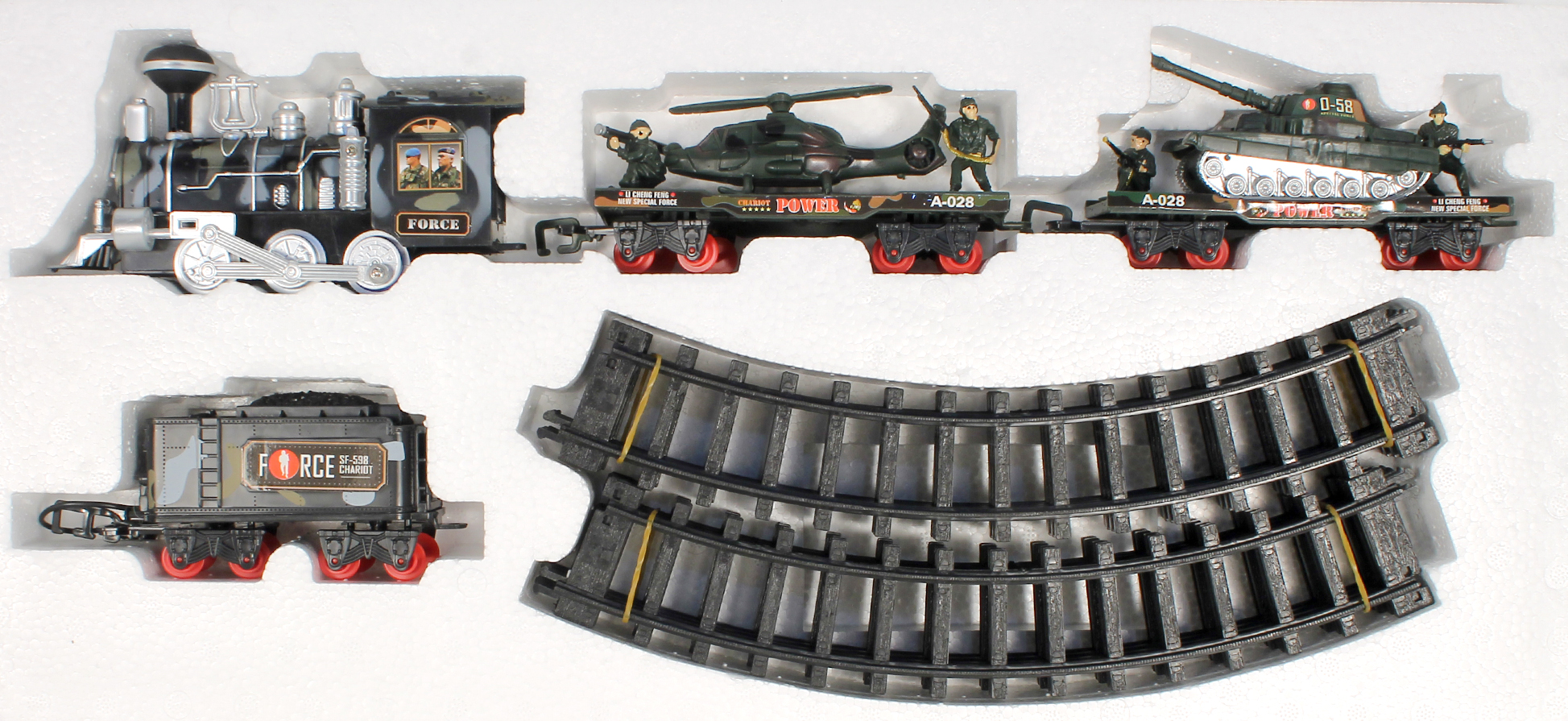 B/o Kereta Military Train MA-Train Box Window @24
