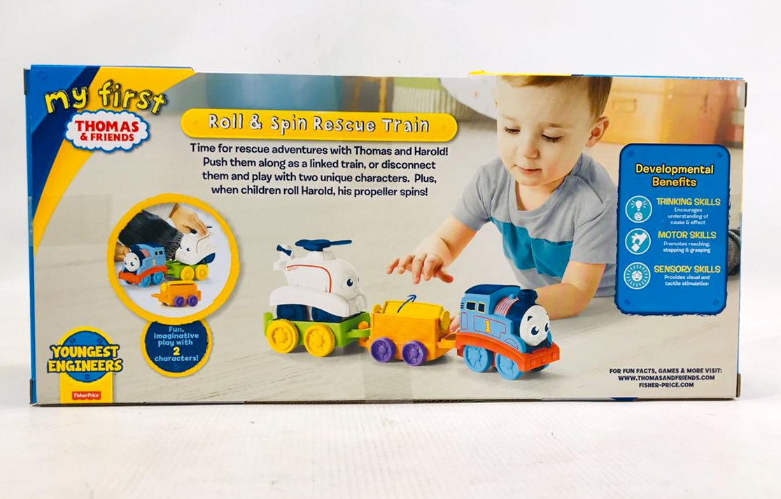 Kereta My First Thomas &amp; Friends Roll &amp; Rescue Train Box Window @6