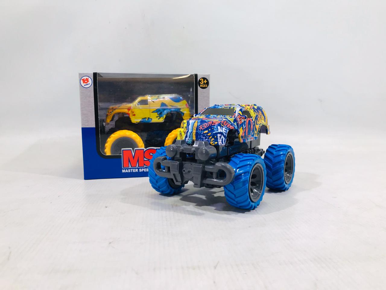 F/c Die Cast Jeep Monster Trucks MSV Box Window @32