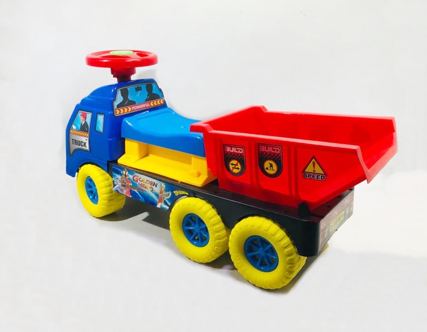 Truk Dump Roda Warna + Helm Ktg @6