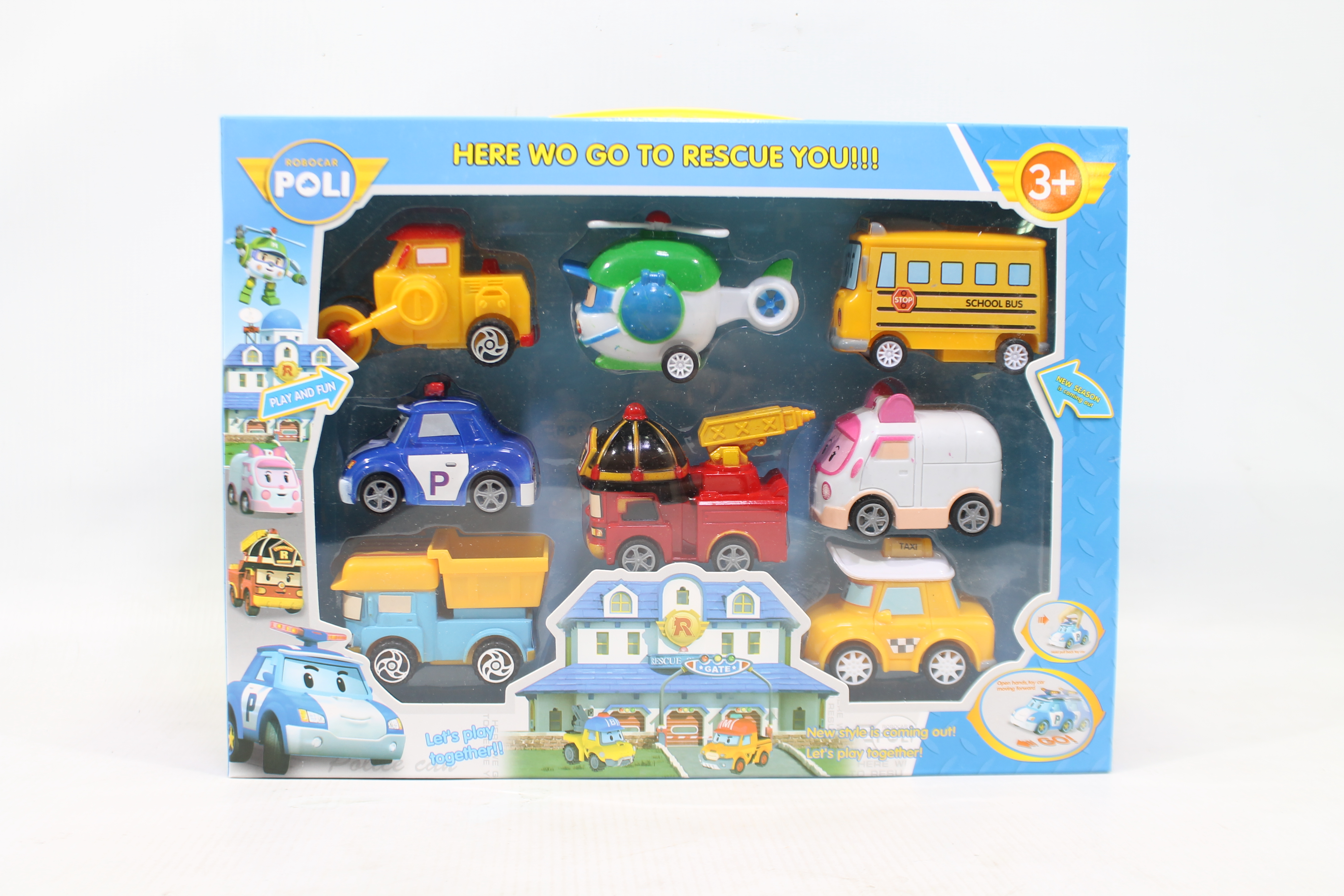 P/b Robocar Poli 8pcs Box @84
