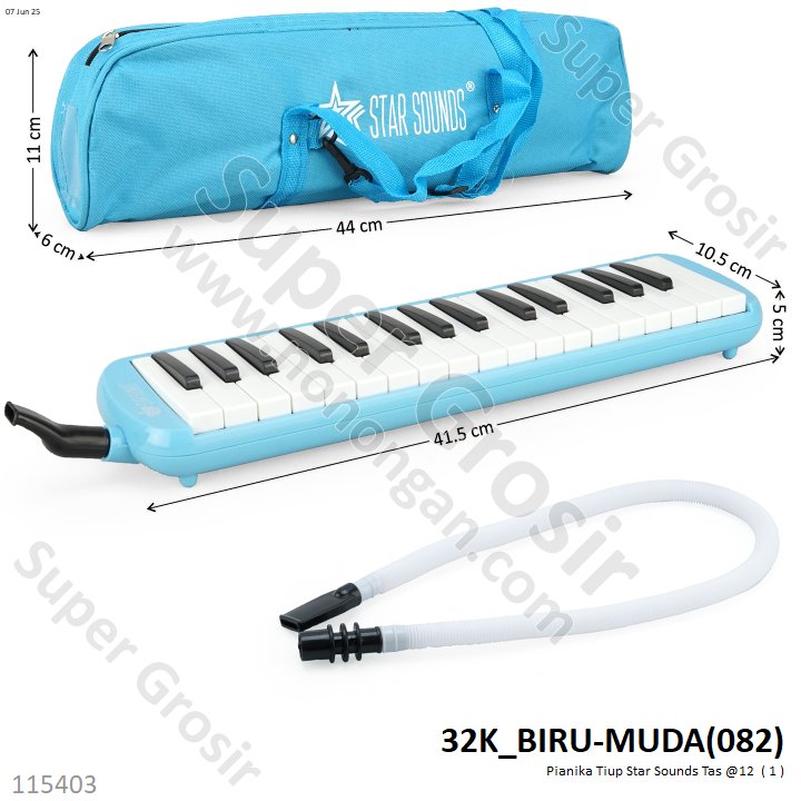 Pianika Tiup Star Sounds Tas @12