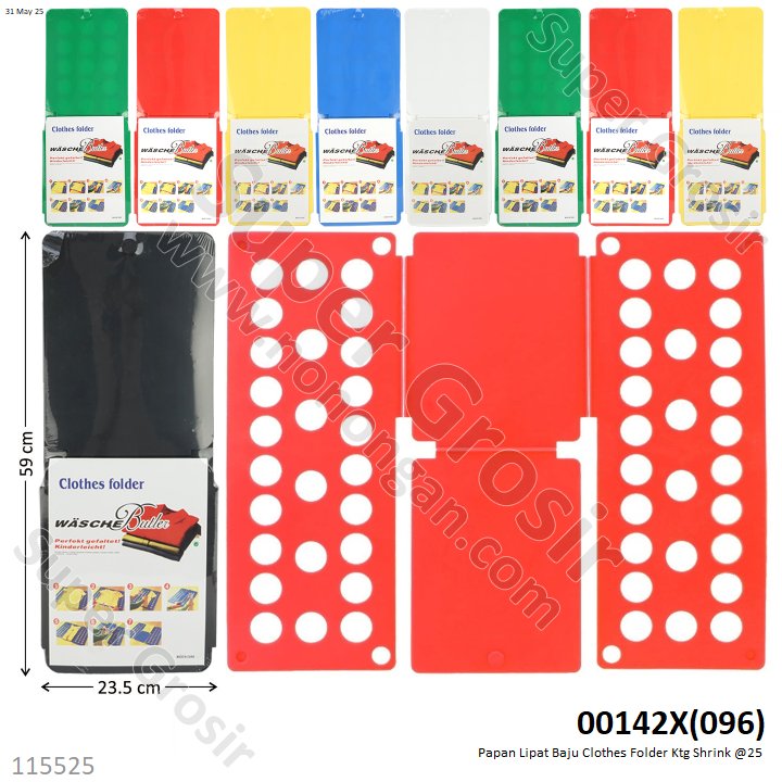 Papan Lipat Baju Clothes Folder Ktg Shrink @25