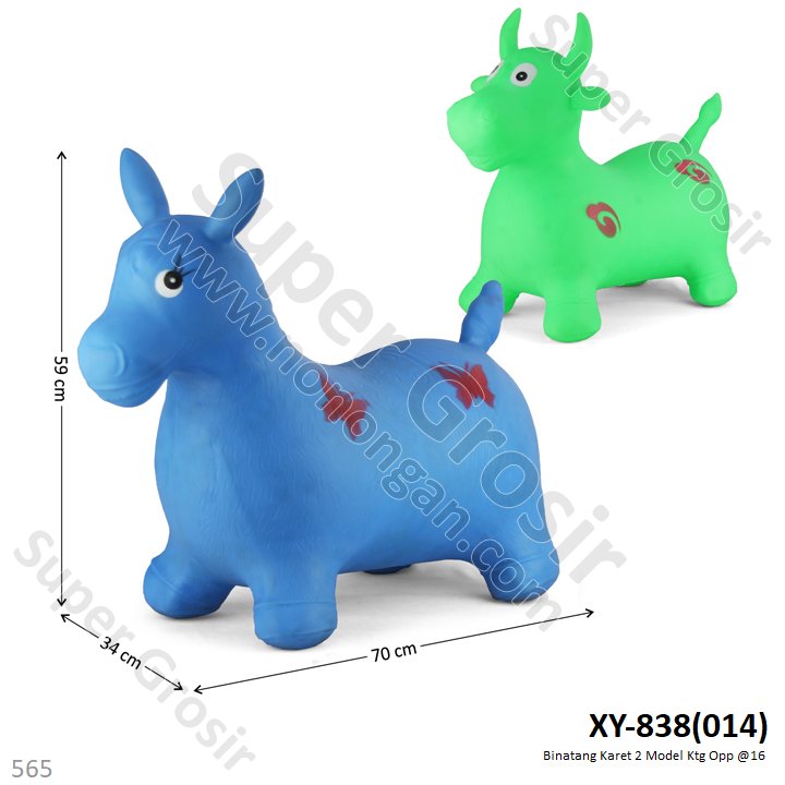 Binatang Karet Jumbo Ktg Opp @16