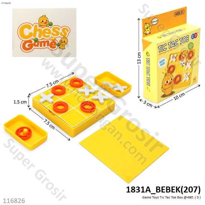 Game Toys Tic Tac Toe Box @480