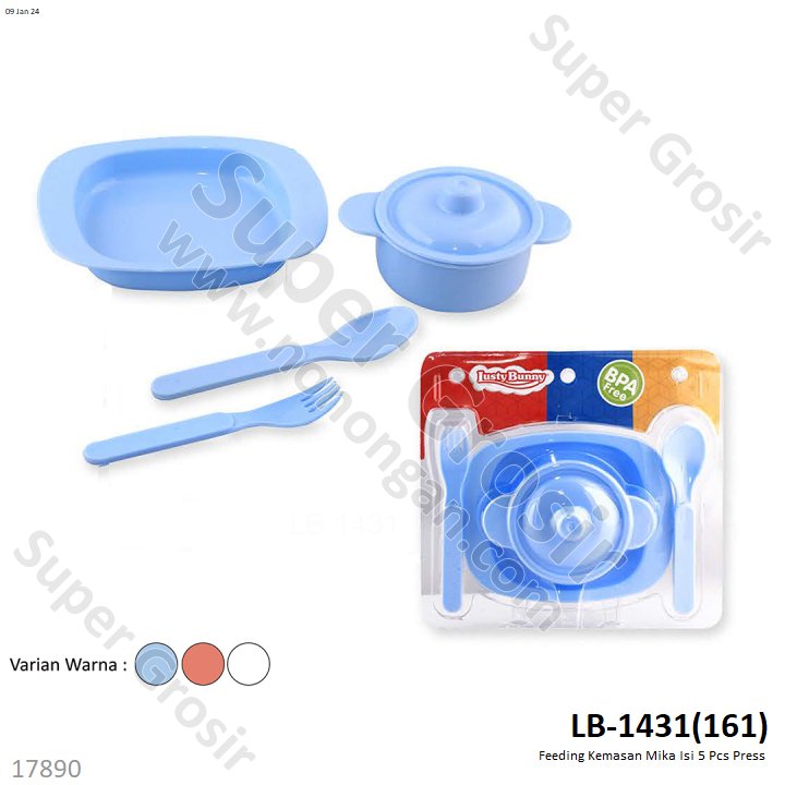 Feeding Kemasan Mika Isi 5 Pcs Press