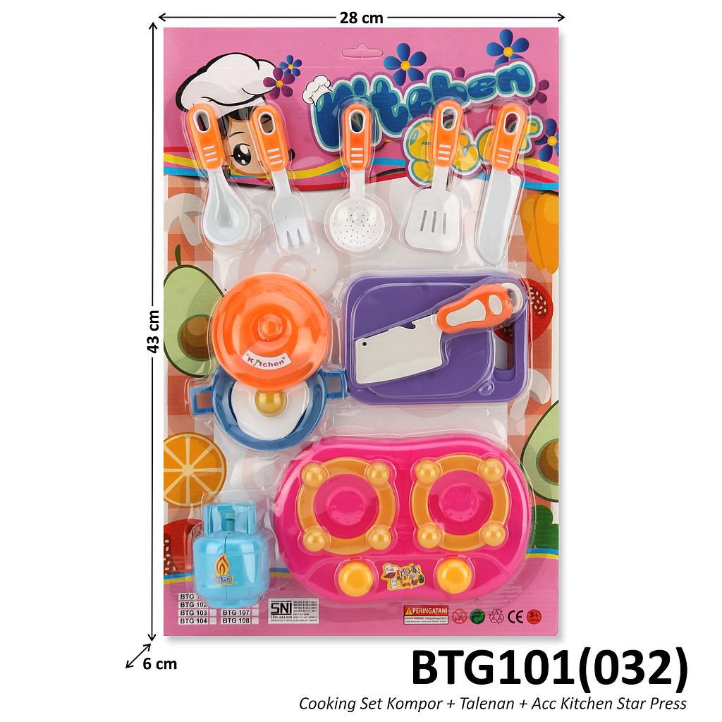 Cooking Set Kompor Kitchen Star Press @72