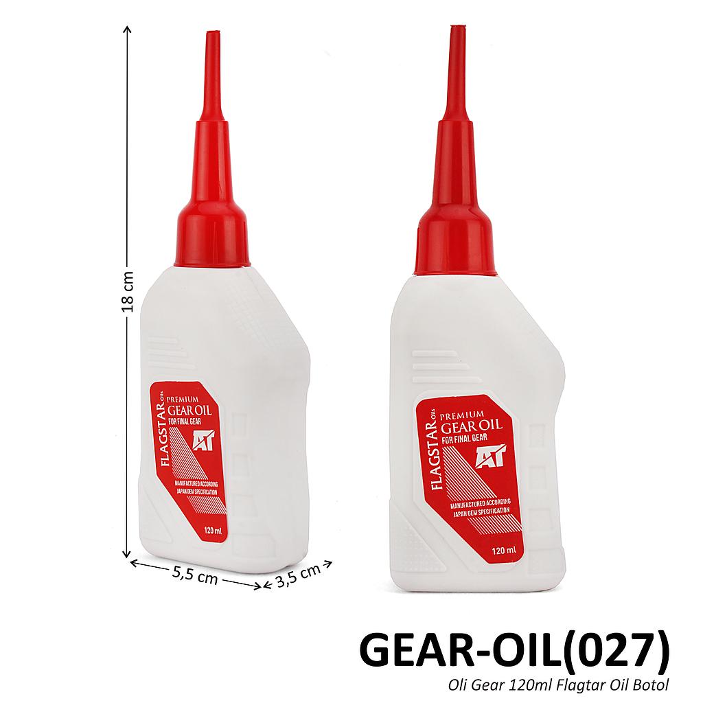 Oli Gear 120ml Flagtar Oil Botol @48