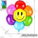 Balon Gas Bunga Matahari 50 Pcs Pack Plastik @0
