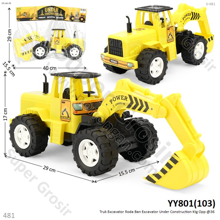 Truk Excavator Roda Ban Excavator Under Construction Ktg Opp @36