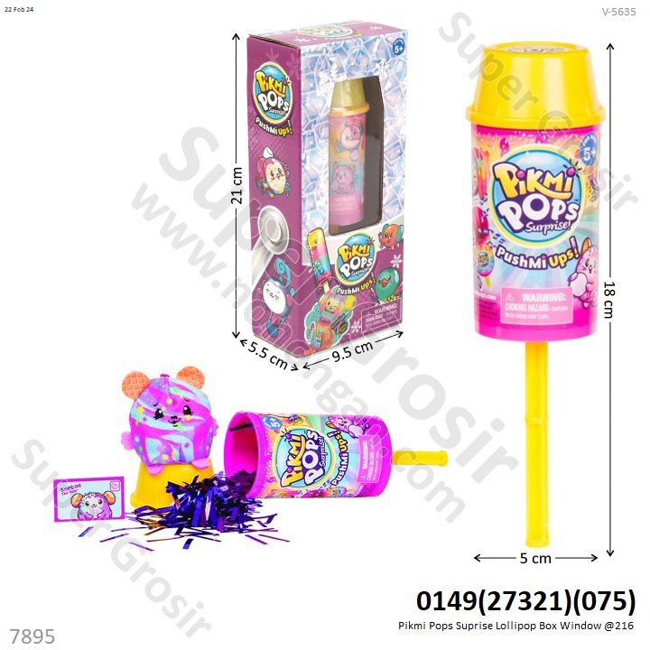 Pikmi Pops Suprise Lollipop Box Window @216