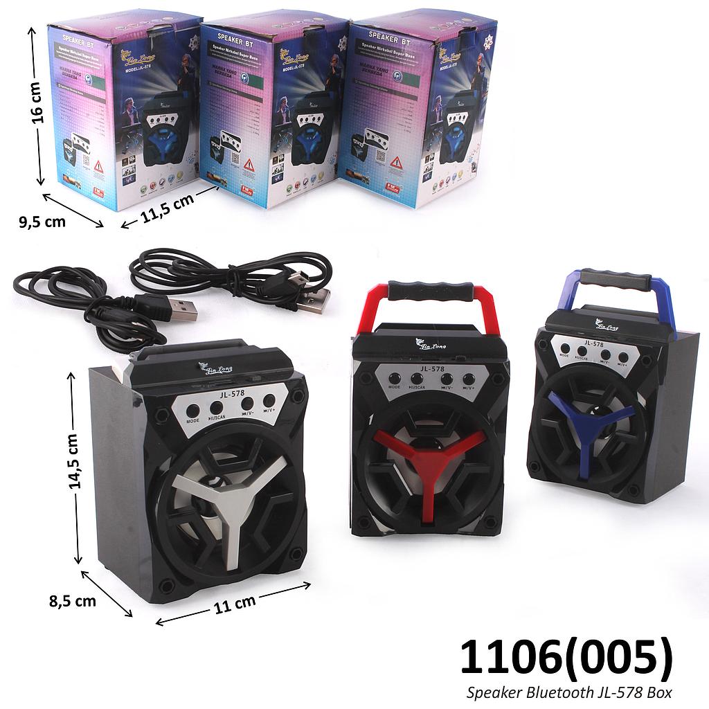 Speaker Bluetooth JL-578 Box @80