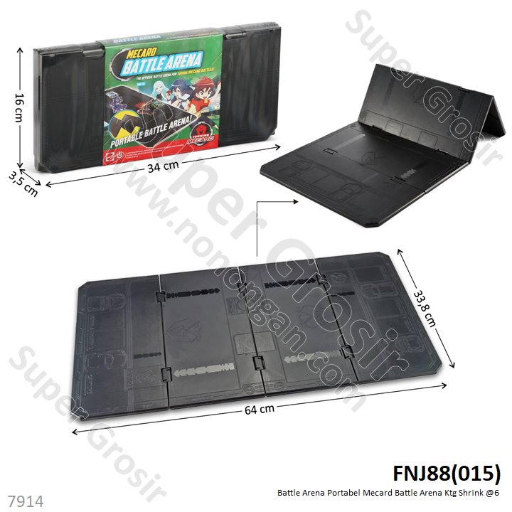 Portable Mecard Battle Arena Press @6