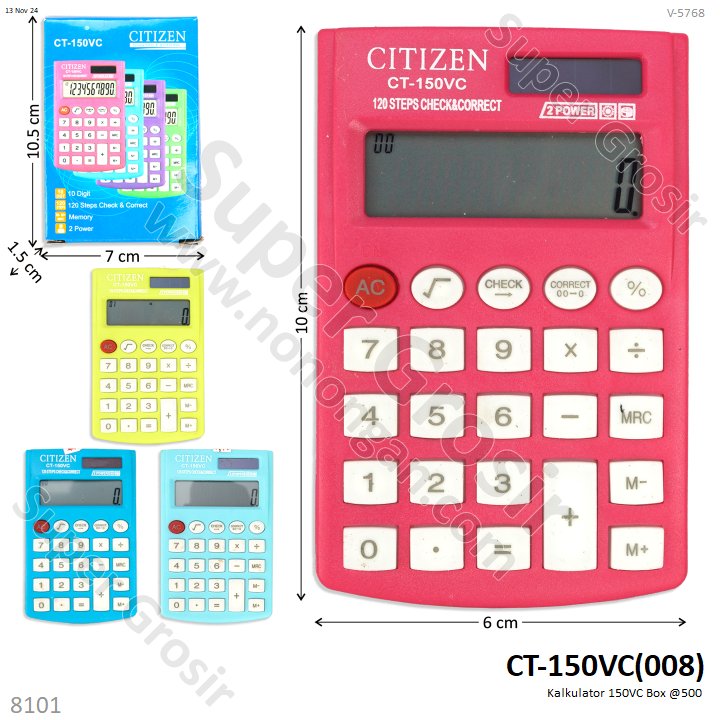 Kalkulator 150VC Box @500