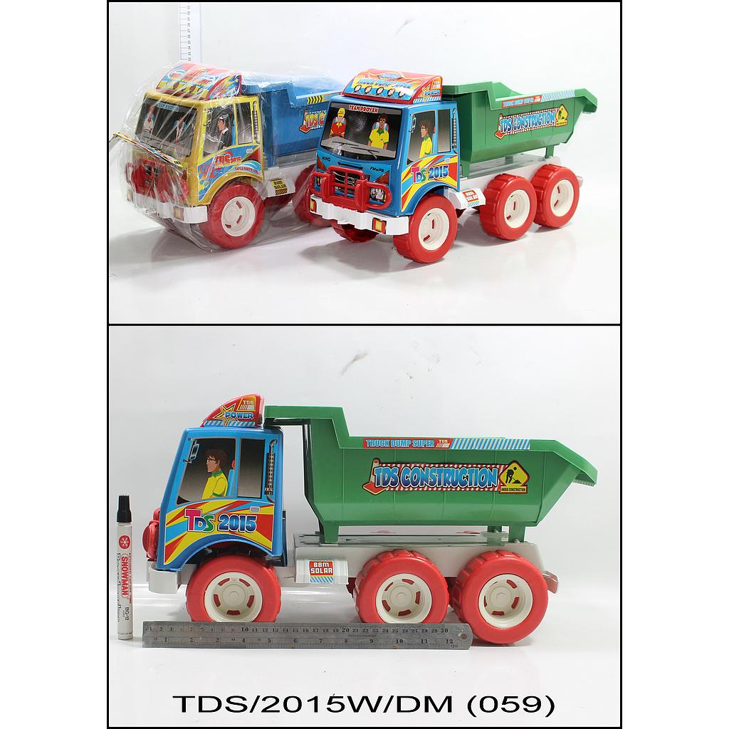 Truk Dump Tronton Warna 45 cm F/W + Sekop TDS Construction TDS2015W Ktg PVC @14
