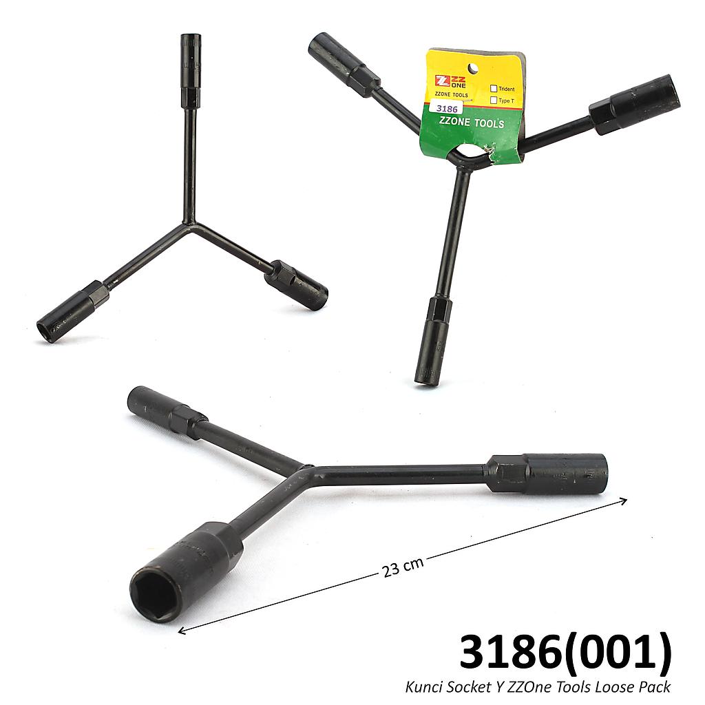 Kunci Y Socket 10-12-14 ZZ One Tools Loose Pack @100