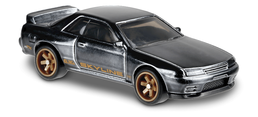 (Ban Karet) Hot Wheels - Nissan Skyline GT-R (BNR32)  - GHG23  / 2020