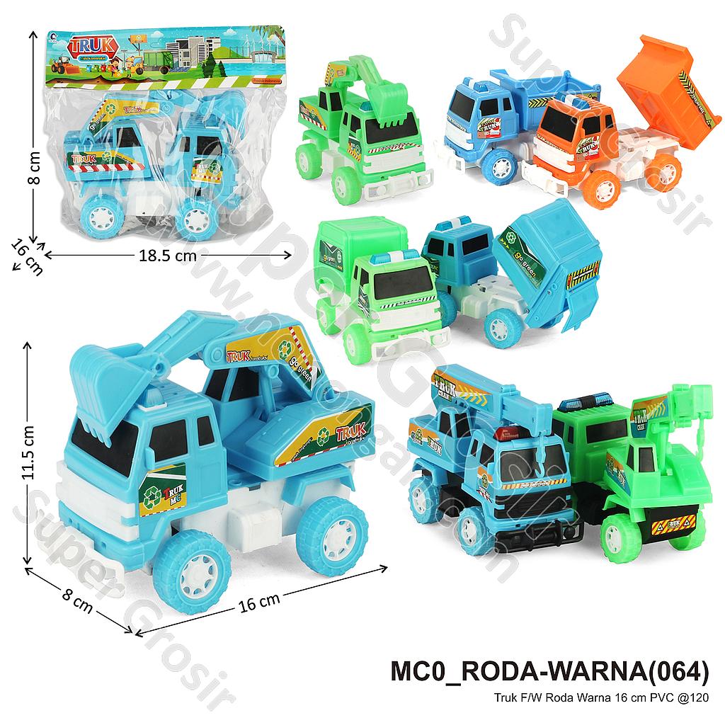 Truk Roda Warna 16 cm F/W Truk Ktg PVC @120