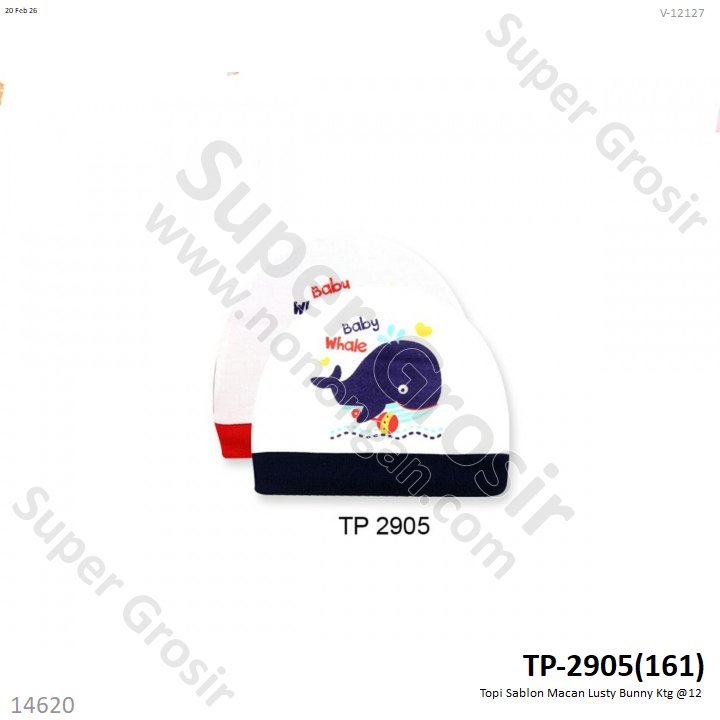 Topi Sablon Macan Lusty Bunny Ktg @12