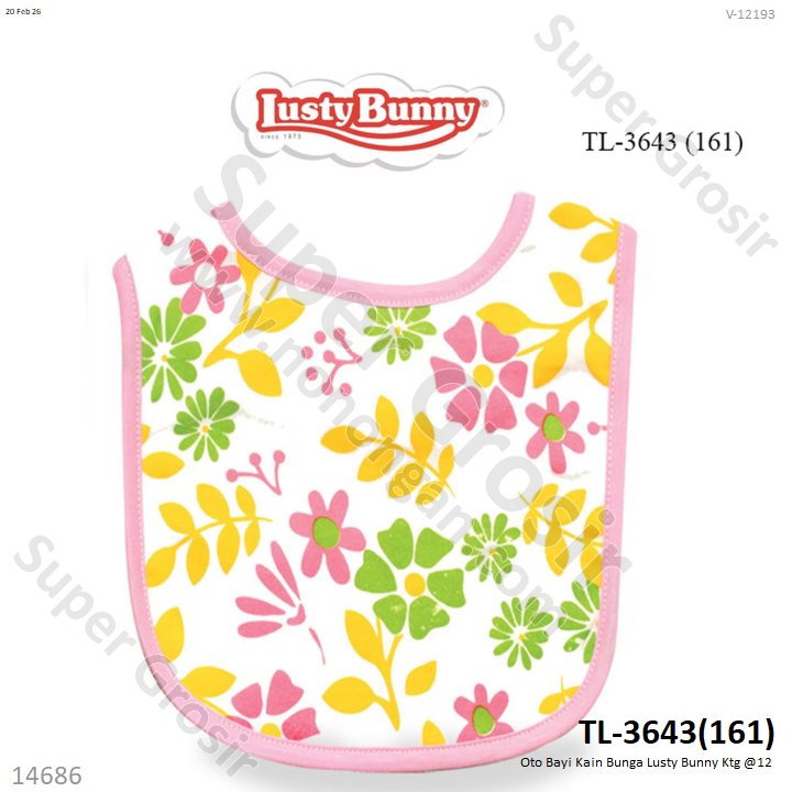 Oto Bayi Kain Bunga Lusty Bunny Ktg @12