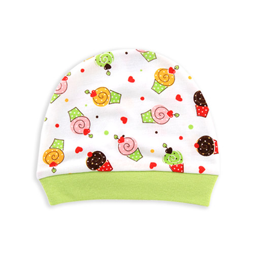Topi Bayi Sablon Cake Ktg @12