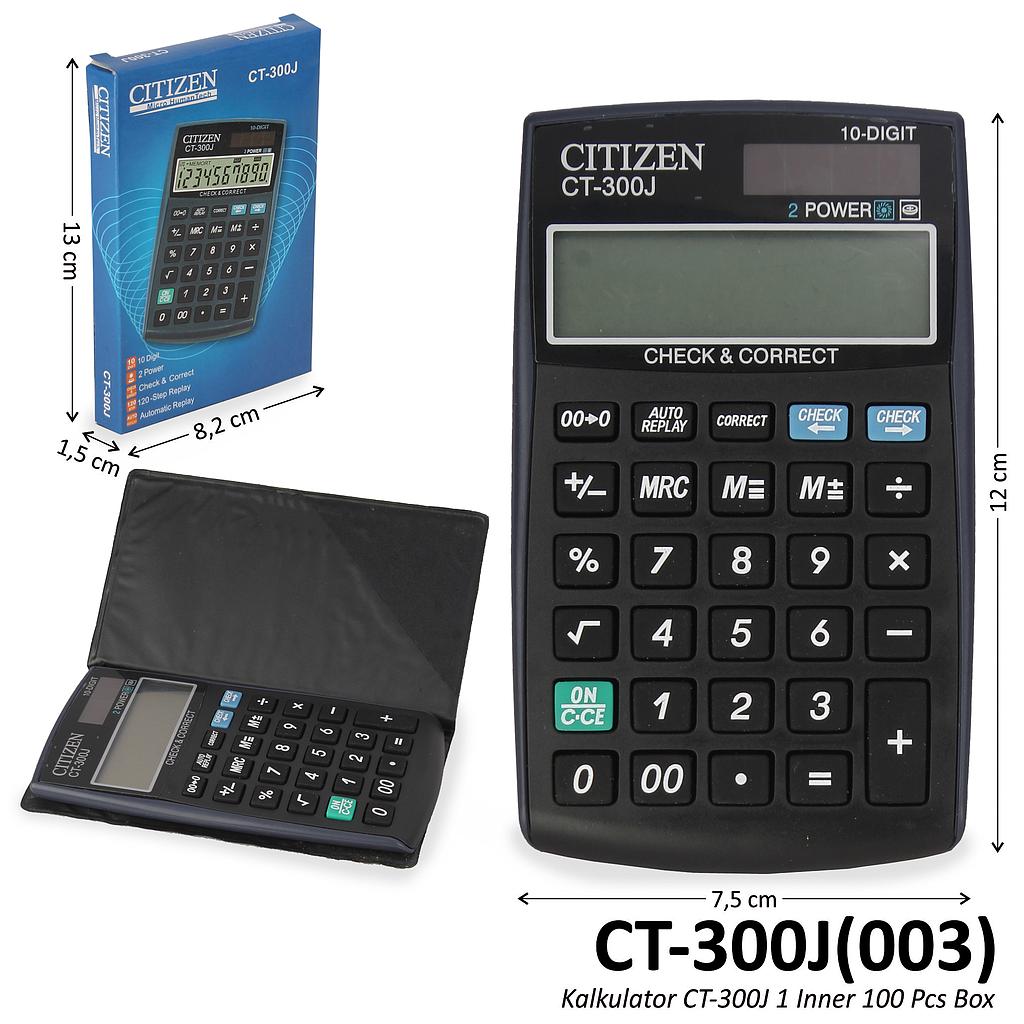 Kalkulator CT-300J 1 Inner 100 Pcs Box @300