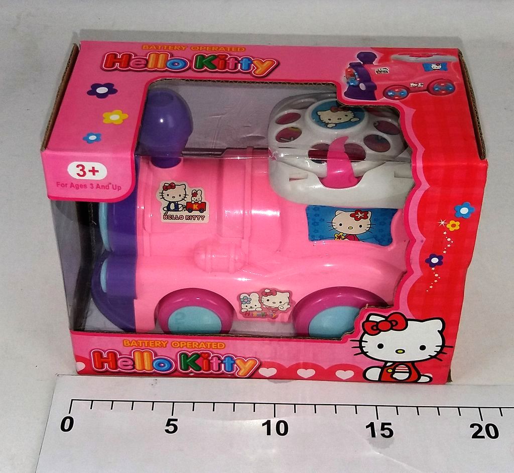 Kereta Api B/O Kereta Hello Kitty Box Window @72