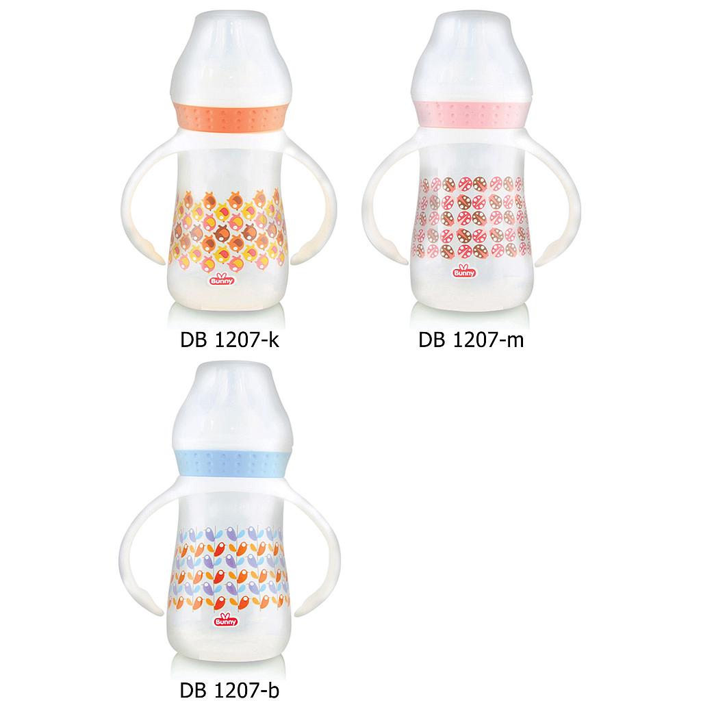 4Oz/ 125 Ml Gigl Regular Neck Bottle With Handle , Silicone Nipple (30 Shore) - 1207