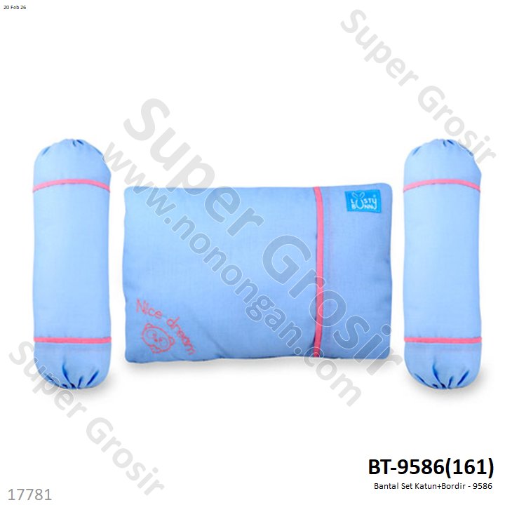 Bantal Set Katun+Bordir - 9586