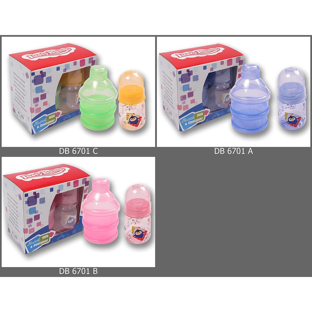 Botol Susu 60 ML+Tempat Susu Box Window @12