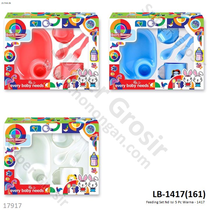 Feeding Set Nd Isi 5 Pcs Box Window