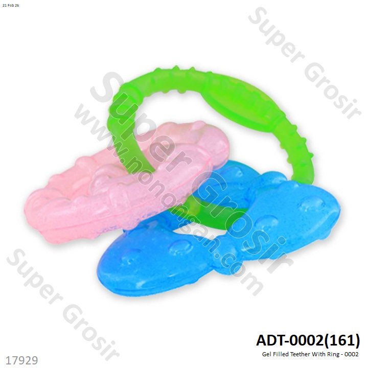 Gel Filled Teether With Ring - 0002