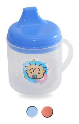 Gelas Bayi Gagang 1 Transparan Ktg @6