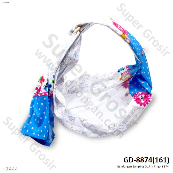 Gendongan Samping Dasaran Putih Ring Tas