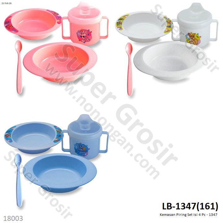 Kemasan Piring Set Isi 4 Pcs Ktg