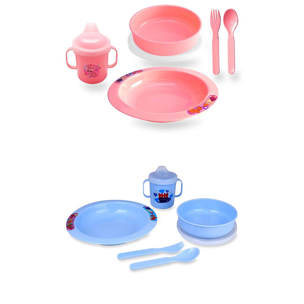 Kemasan Piring Set Isi 4 Pcs Beruang Ktg