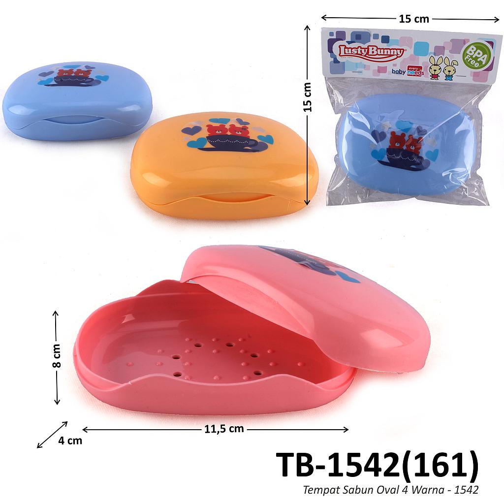 Tempat Sabun Oval 4 Warna - 1542