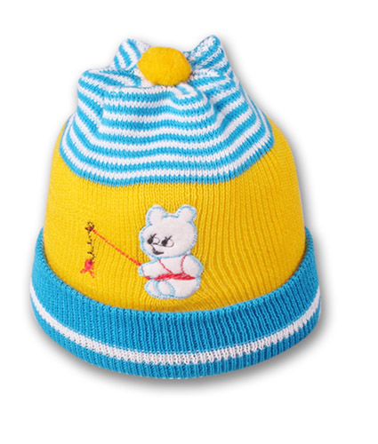 Topi Rajut 1 Bandul + Apl. - 2351