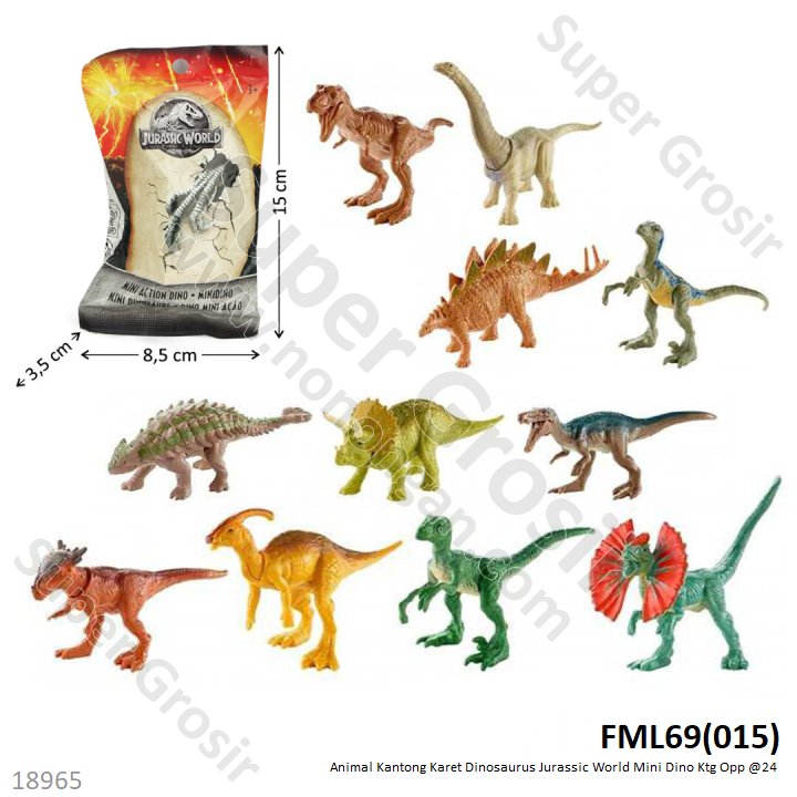 Jurassic World Mini Dino Ktg @24